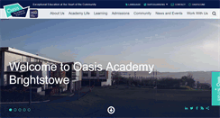 Desktop Screenshot of oasisacademybrightstowe.org